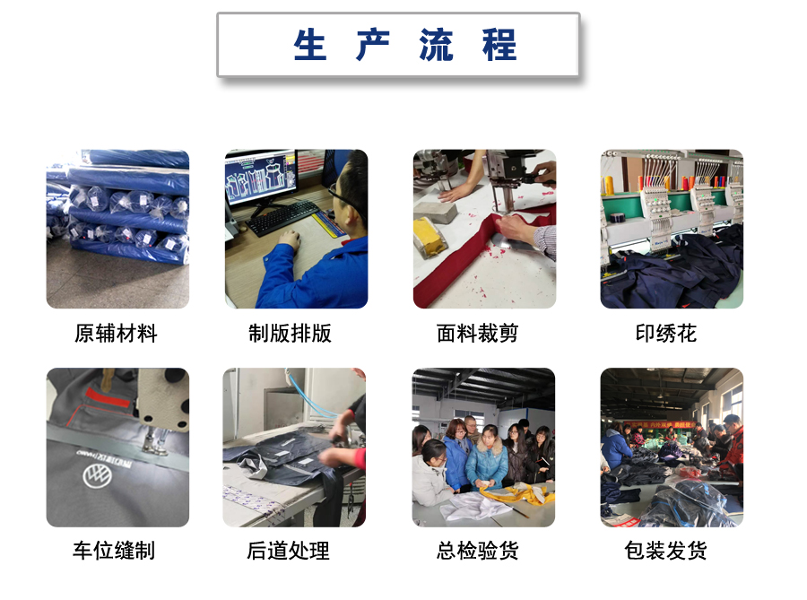 墨绿拼黄色工作服AC2202-3(图11)